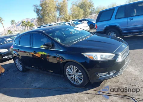 2016 Ford Focus Titanium from USA, damaged, VIN 1FADP3N28GL203371